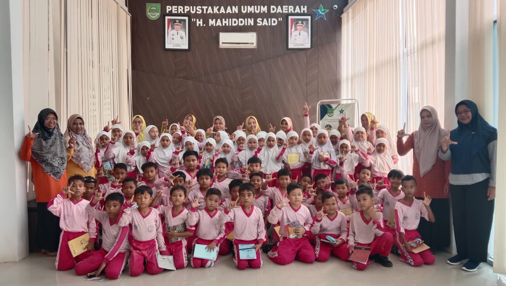 Kunjungan dari SDN 002 KEC. RAMBAH